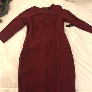 NWT - Fitted Midi Dress